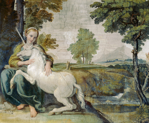 Girl with a Unicorn Domenichino